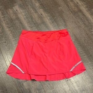 Title nine golf or tennis skirt in Coral